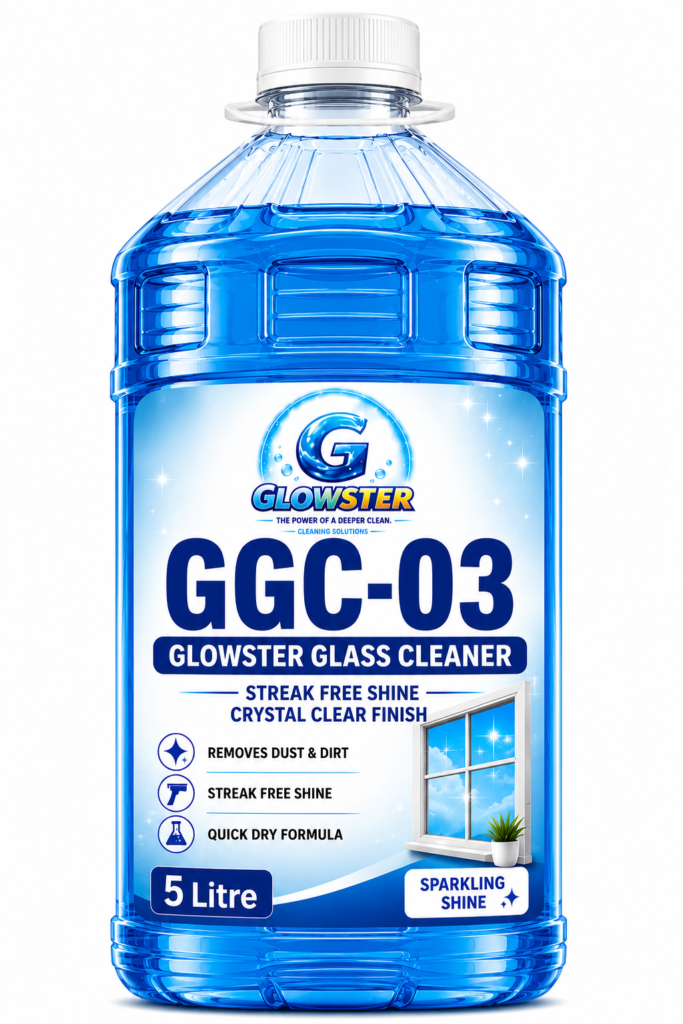 Commercial Glass Cleaning for Offices Hotels Hospitals and Commercial Buildings using Glowster GGC-03 Glass Cleaner