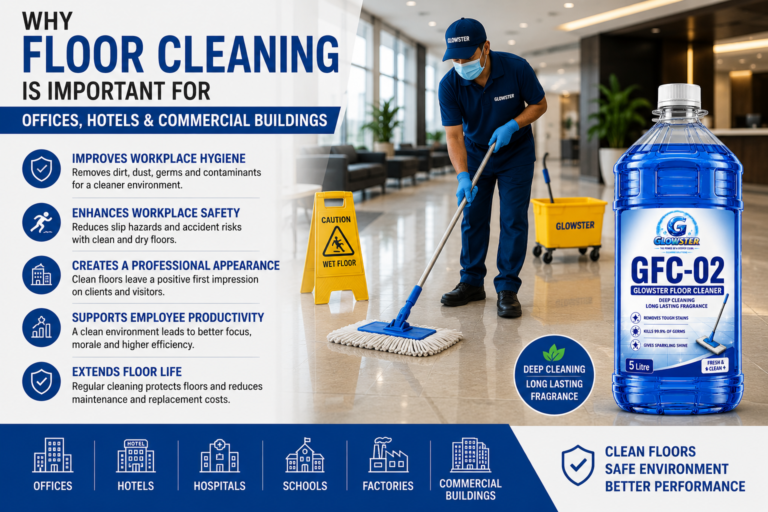 Commercial Floor Cleaning Benefits for Offices Hotels and Commercial Buildings