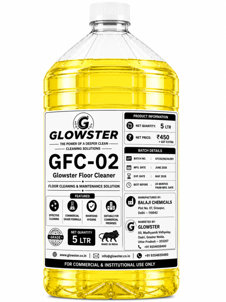 Glowster GFC-02 Commercial Floor Cleaner 5 Litre for Offices Hotels Hospitals and Commercial Buildings