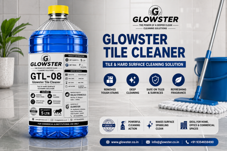 Glowster Commercial Tile Cleaner GTL-08 5 Litre for Offices, Hotels, Hospitals and Commercial Buildings